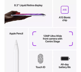 APPLE 8.3" iPad mini (2021) Wi-Fi + Cellular - 64 GB Purple Very Good Condition