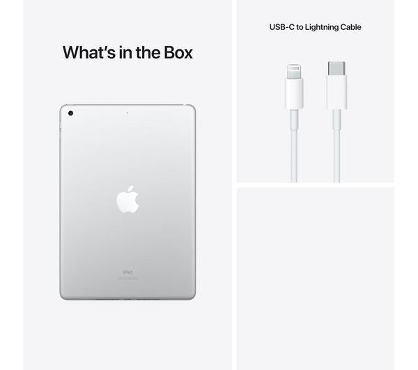 Apple 10.2" iPad (2021) - 64 GB, Silver Wi-Fi Pristine