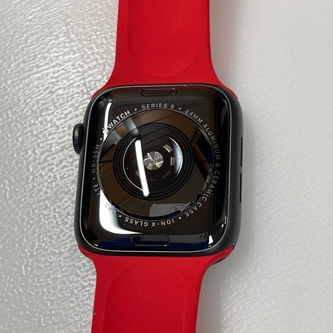 Apple Watch Series 5 Aluminium 44MM GPS + Cellular Space Grey Pristine Condition REF#54253