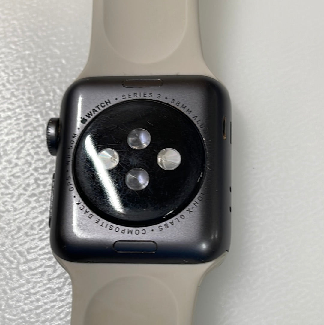 Apple Watch Series 3 GPS Aluminium 38MM Space Grey Good Condition REF#56470