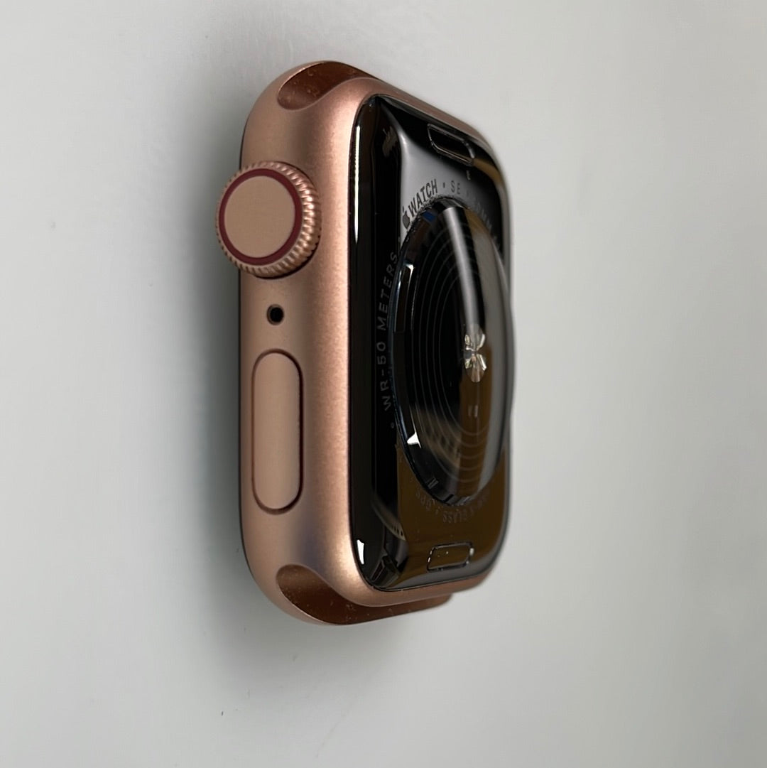 Apple Watch SE 1st Gen (GPS + Cellular) Alum 40MM Gold Pristine Condition REF#52072