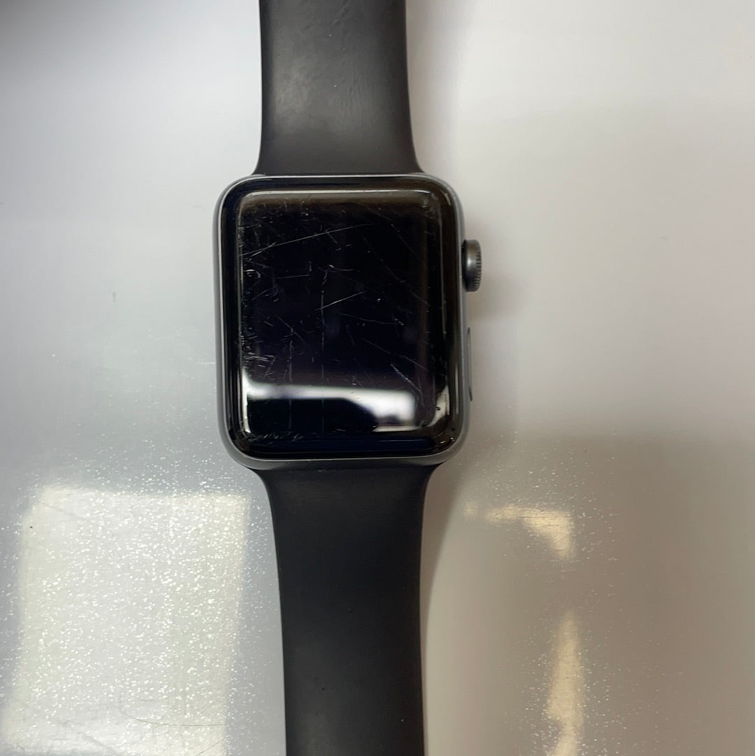 Apple Watch Series 3 GPS Aluminium 42mm Space Grey Acceptable Condition REF#015504024