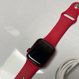 Apple Watch Series 7 GPS Alum 41MM Red Good Condition REF#47684