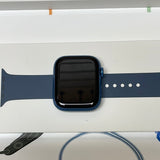 Apple Watch Series 7 GPS Alum 45MM Blue Pristine Condition REF#49502