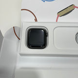 Apple Watch Series 6 (GPS+Cellular) Stainless 44MM Graphite Pristine Condition REF#49887