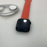 Apple Watch Series 7 GPS Alum 45MM Midnight Pristine Condition REF#51123