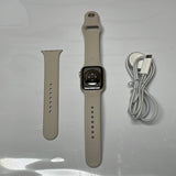 Apple Watch Series 7 GPS Alum 41MM Starlight Pristine Condition REF#48321