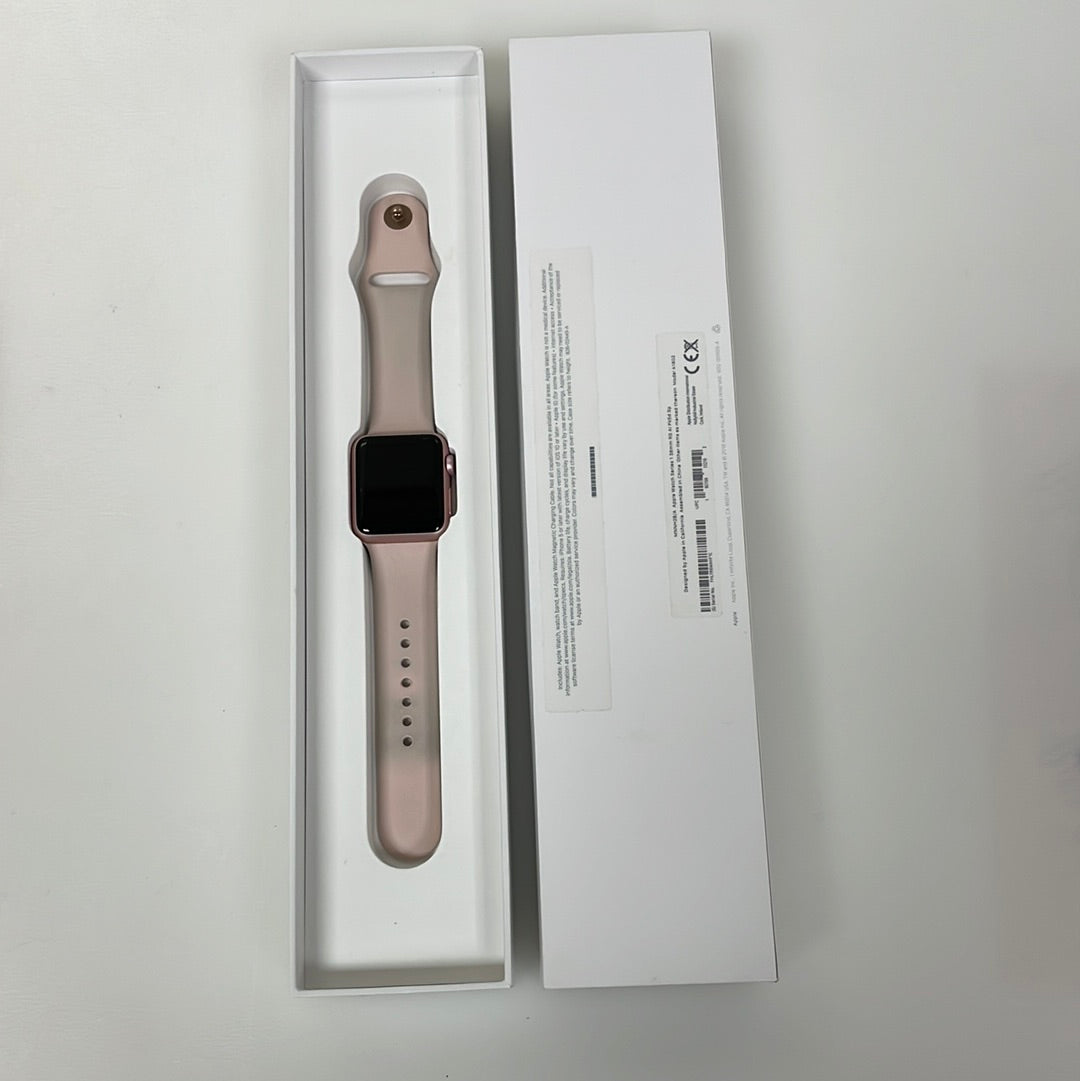 Apple Watch Series 1 GPS 38MM Alum Rose Gold Good Condition REF#51697