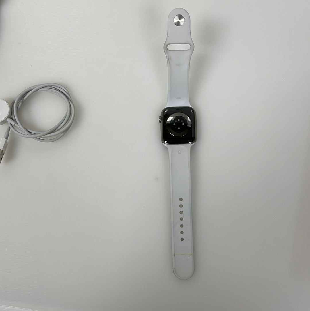 Apple Watch Series 6 GPS+Cellular Titanium 44MM Good Condition REF#53877