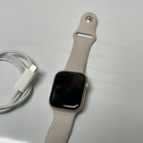 Apple Watch Series 7 GPS Alum 45MM Starlight Pristine Condition REF#47429