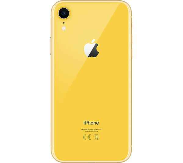 Apple iPhone XR-256GB-Yellow-Unlocked-Acceptable