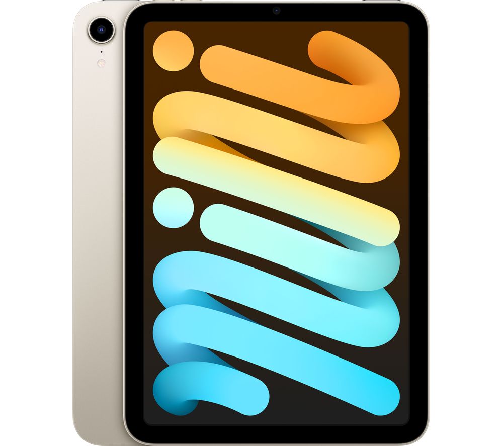 APPLE 8.3" iPad mini (2021) Wi-Fi - 64 GB Starlight Very Good Condition